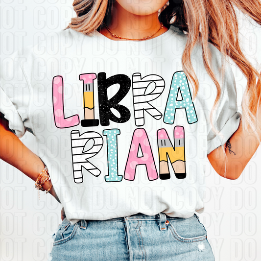 Librarian DTF Transfer