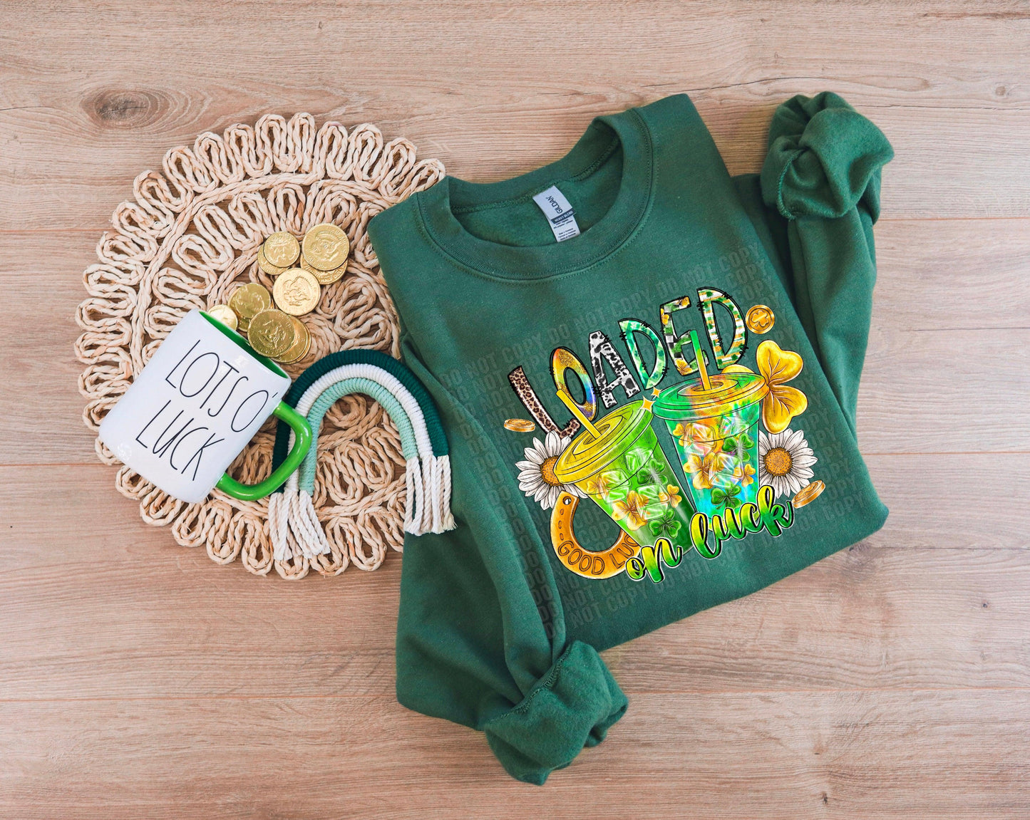 Loaded On Luck DTF Transfer