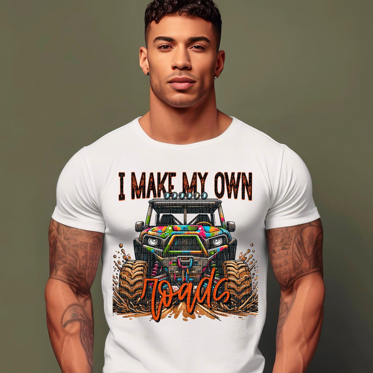 Make My Own Roads DTF Transfer