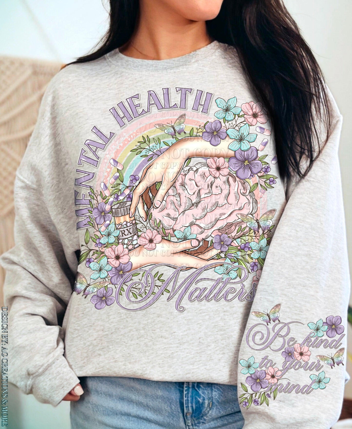 Mental Health Matters DTF Transfer