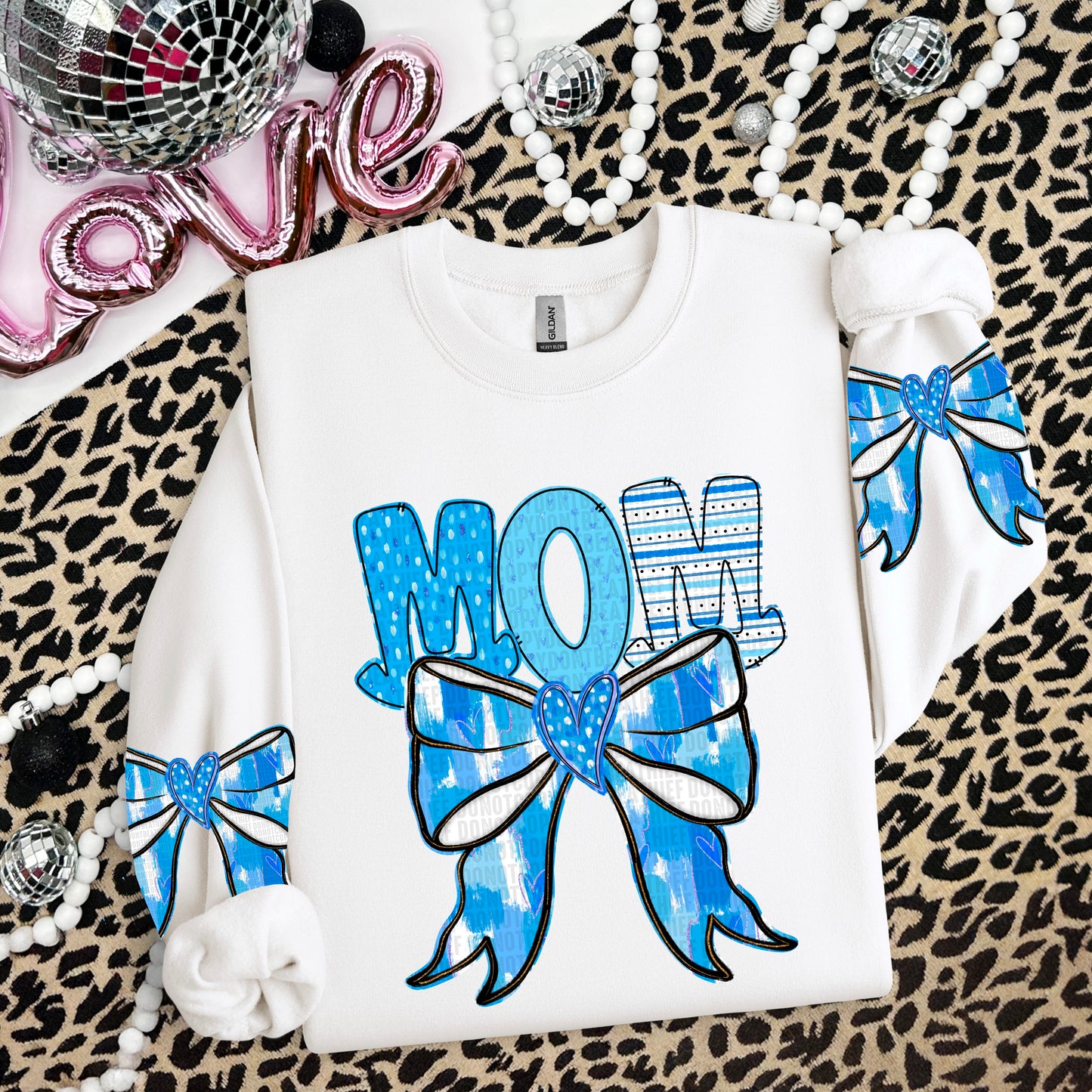 Mom - Boy Coquette Valentine DTF Transfer
