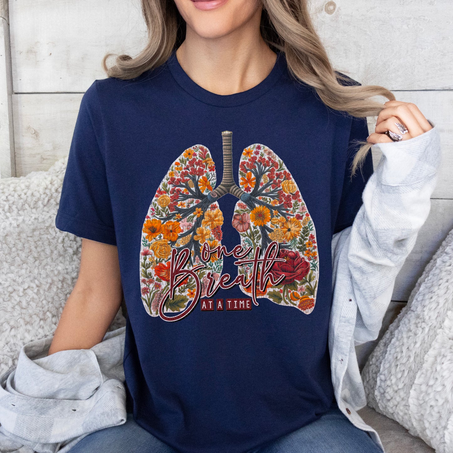 One Breath At A Time DTF Transfer