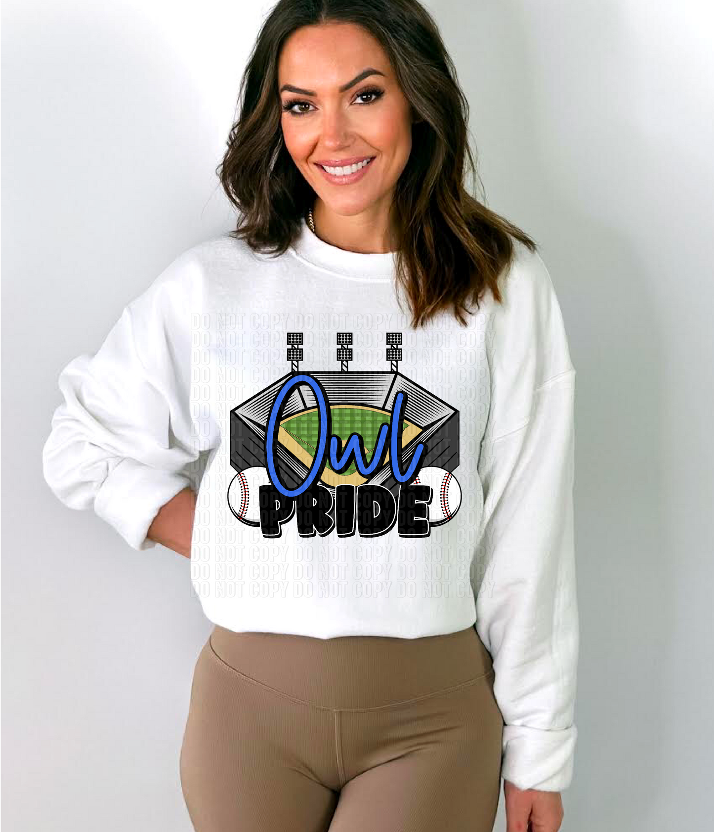 Owl Pride Stadium DTF Transfer