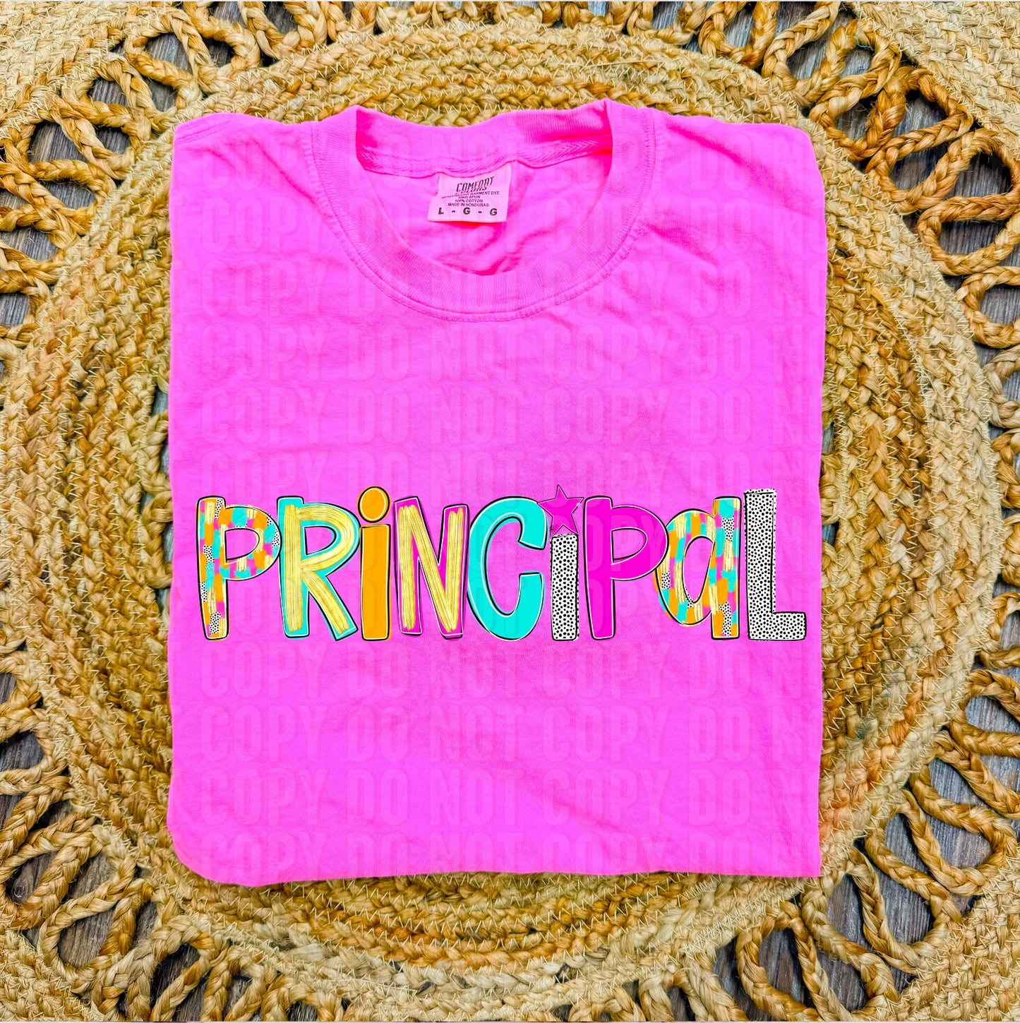 Principal Poppy DTF Transfer