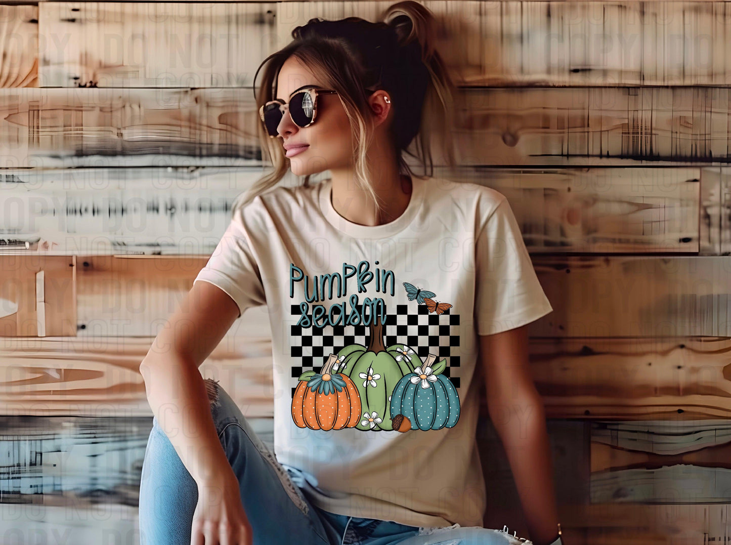 Pumpkin Season DTF Transfer