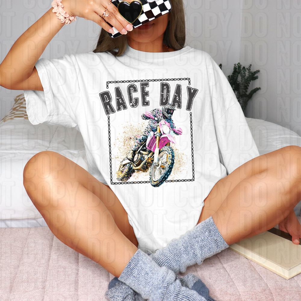 Race Day DTF Transfer