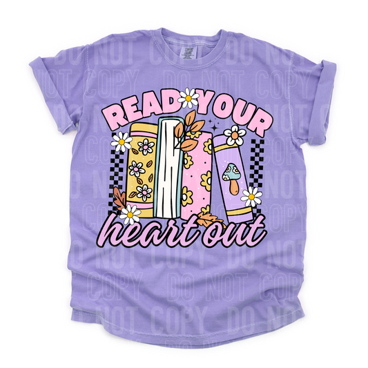 Read Your Heart Out DTF Transfer