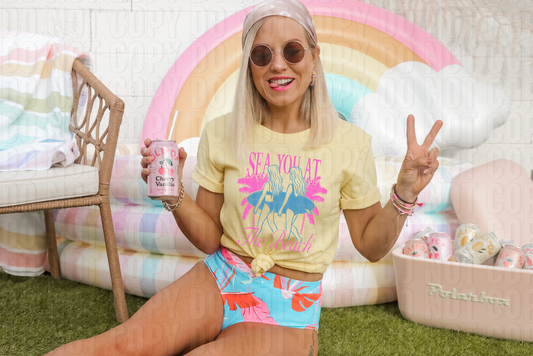 Sea You At The Beach DTF Transfer