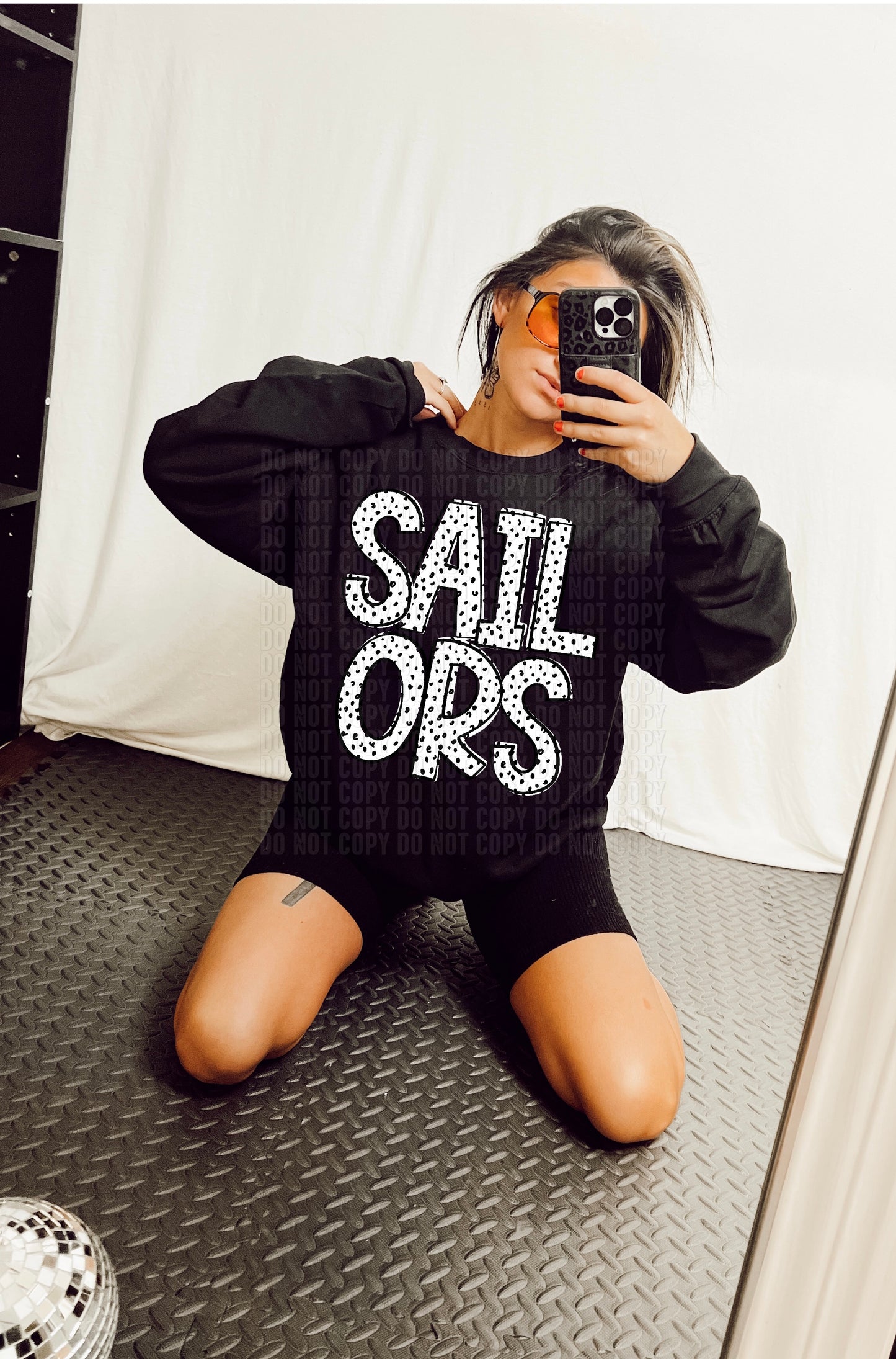 Sailors Dottie Loo Mascot DTF Transfer