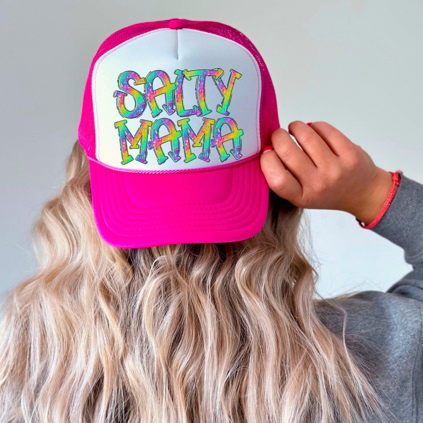 Salty Mama Glitter DTF Transfer