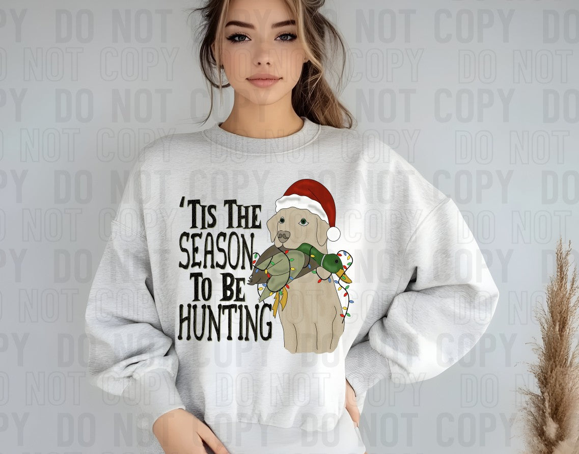 Tis The Season To Be Hunting DTF Transfer