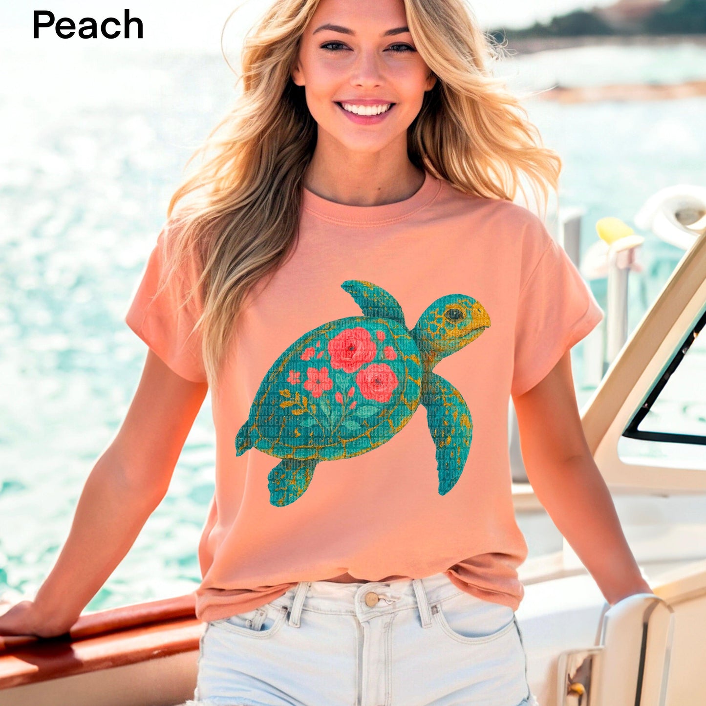 Sea Turtle DTF Transfer