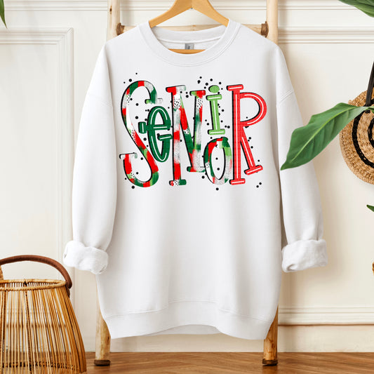 Senior Red Green DTF Transfer