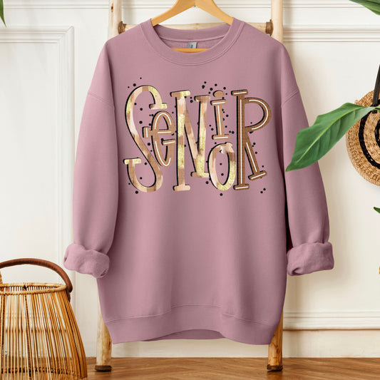 Senior Soft Browns DTF Transfer