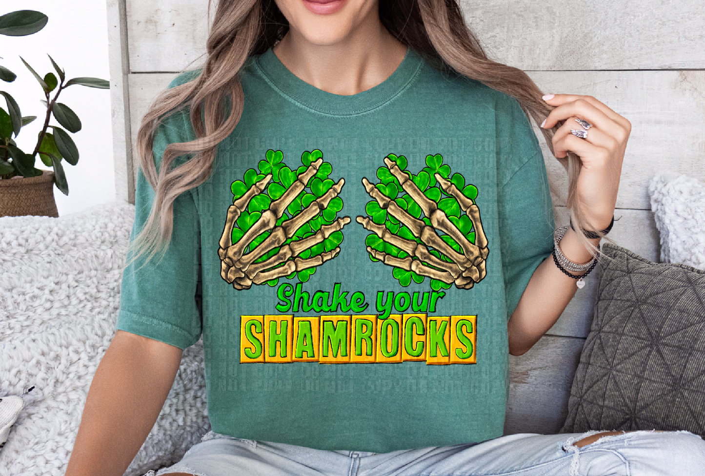 Shake Your Shamrocks DTF Transfer