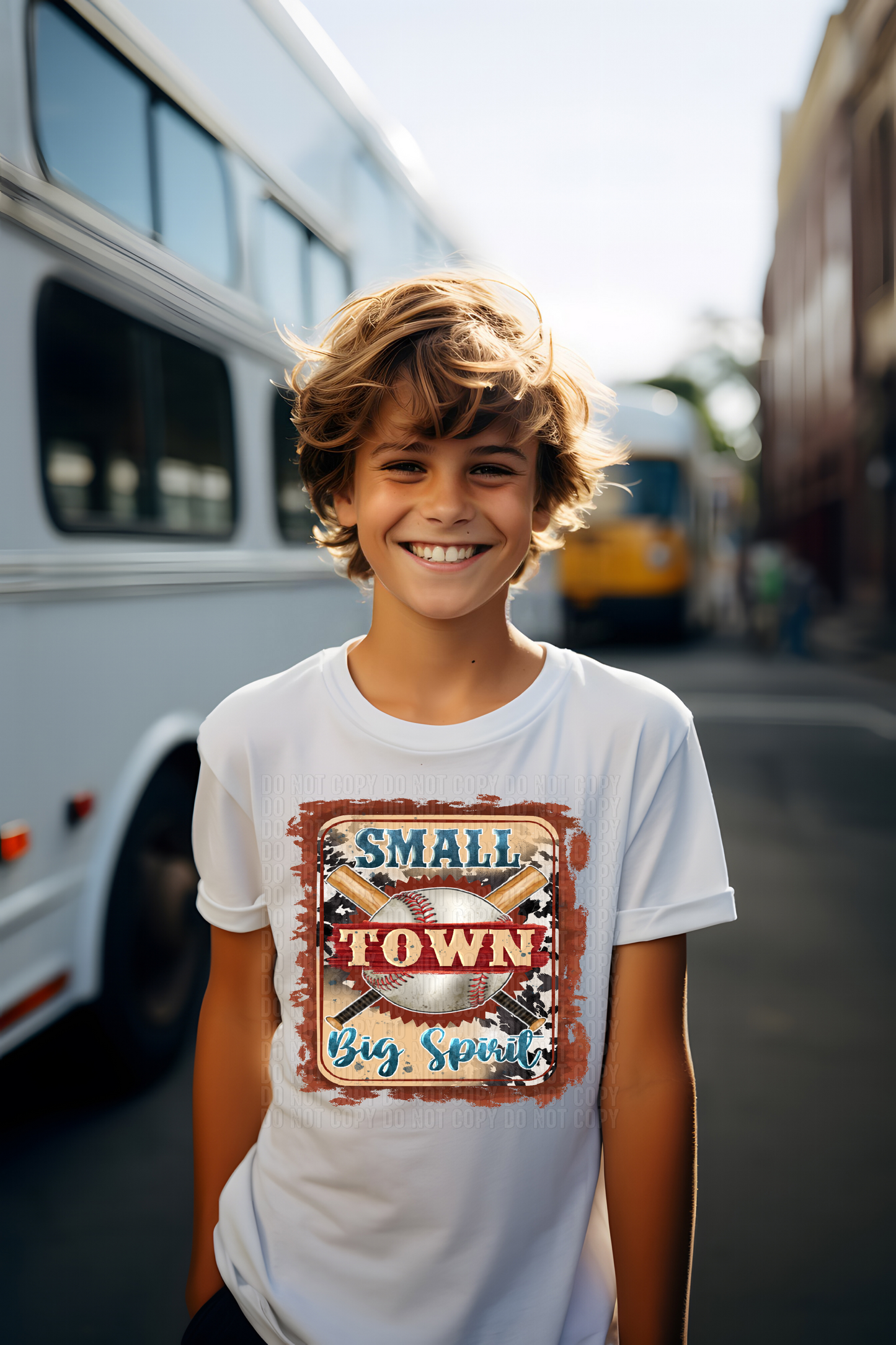 Small Town Big Spirit DTF Transfer