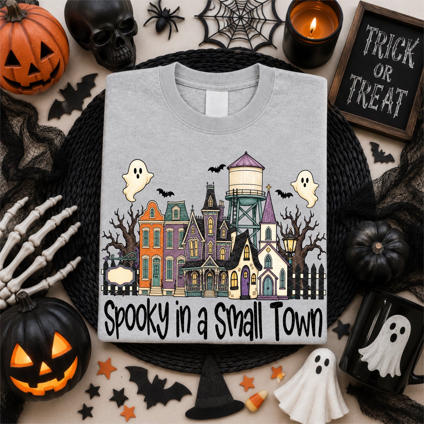 Spooky In A Small Town DTF Transfer