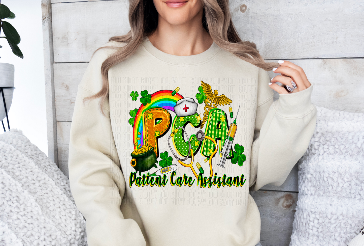 PCA St Patrick's Day DTF Transfer