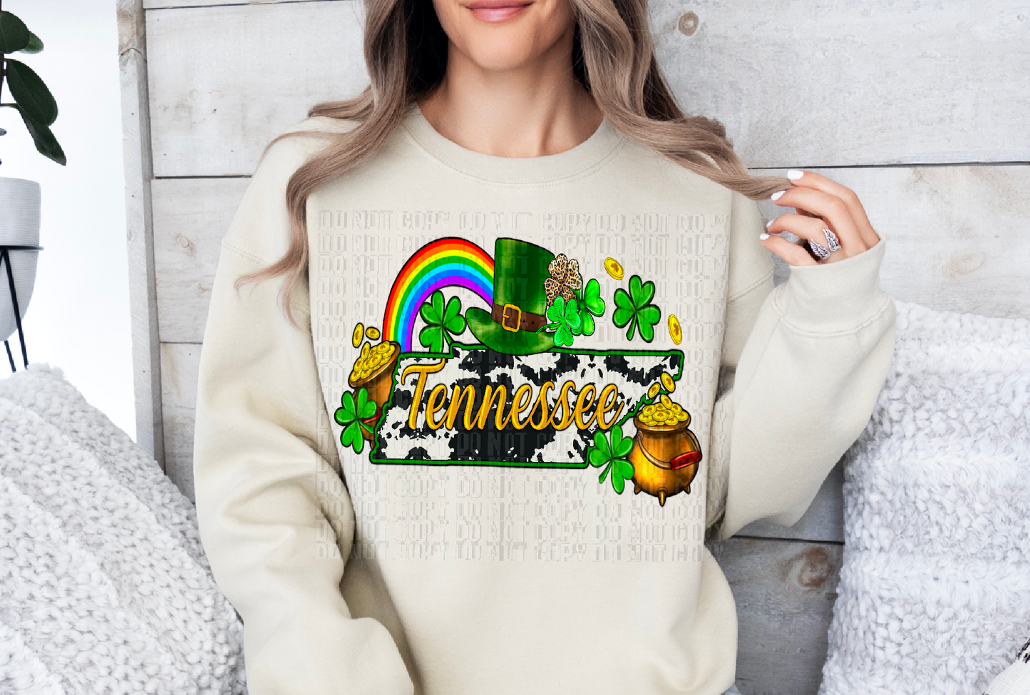 Tennessee St Patrick's Day DTF Transfer