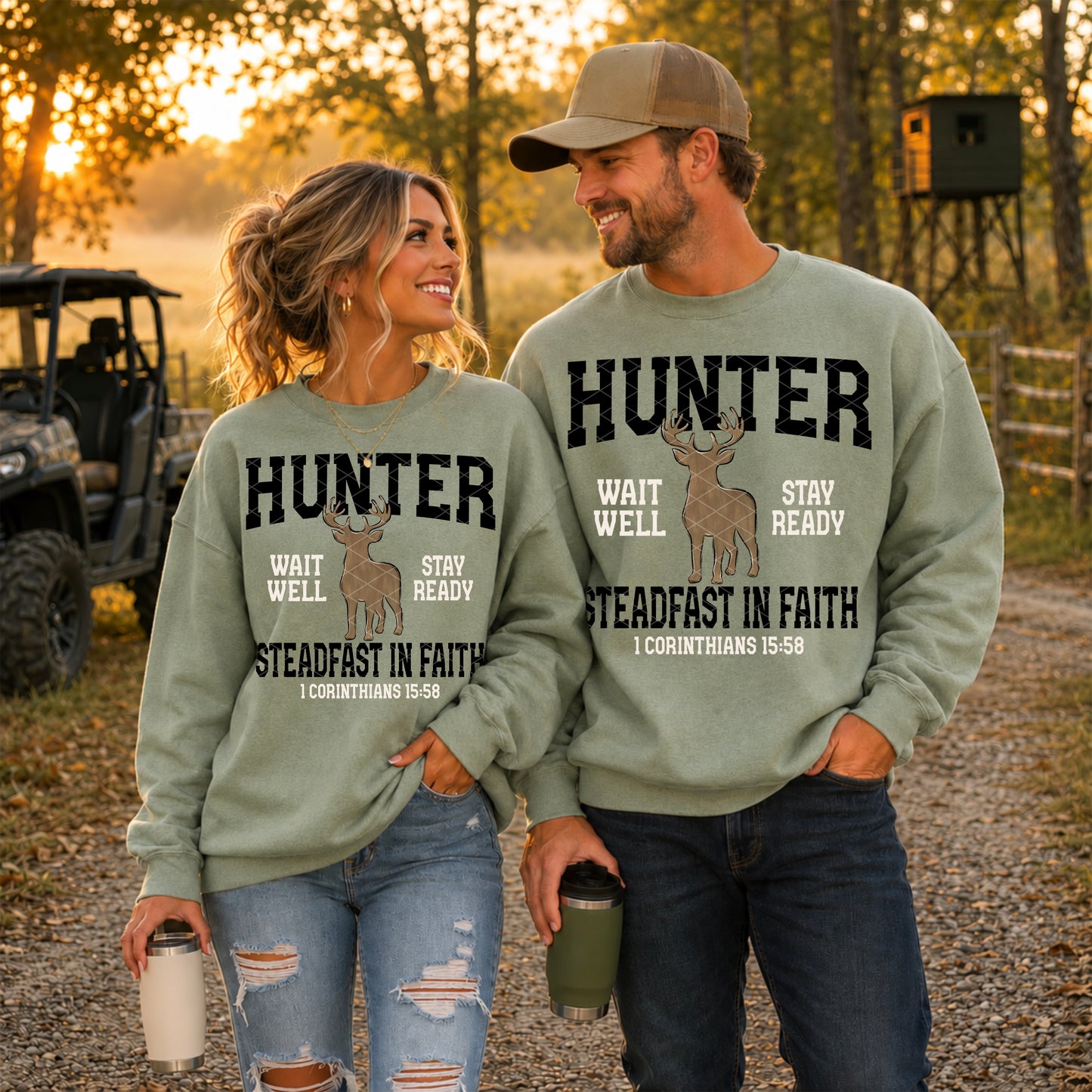 Hunter | Steadfast In Faith DTF Transfer