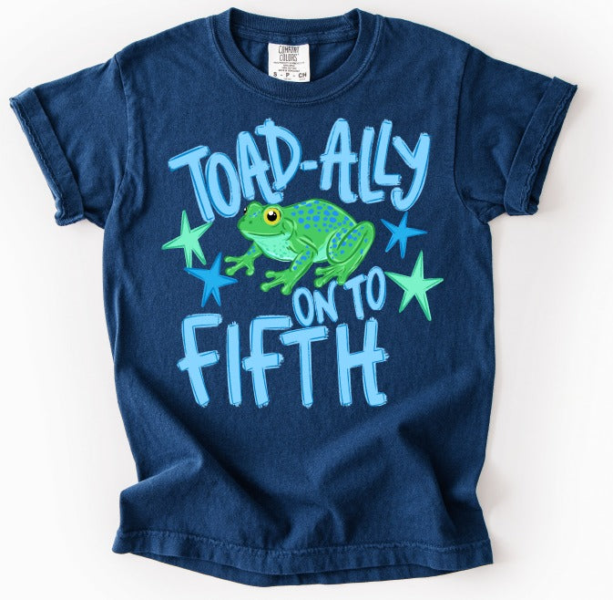 Toad-ally Onto Fifth Boy DTF Transfer