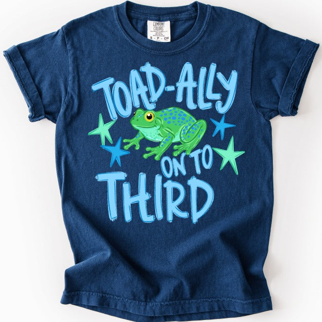 Toad-ally Onto Third Boy DTF Transfer