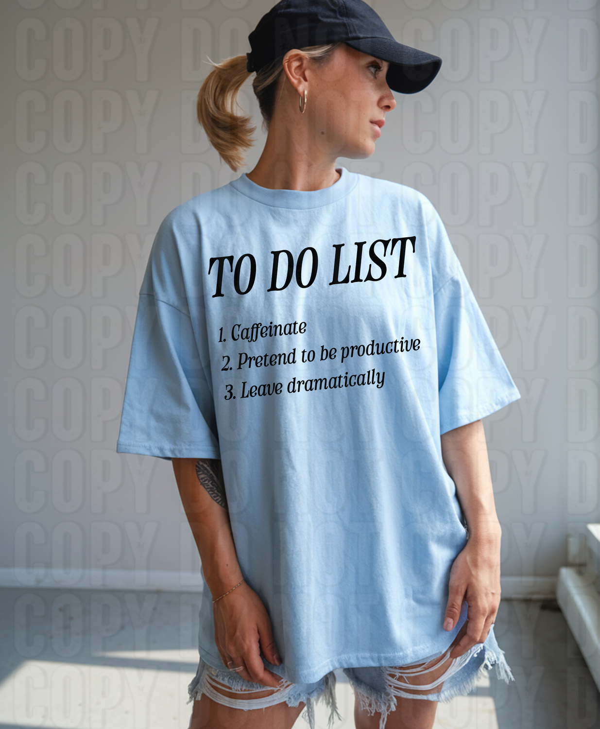 To Do List DTF Transfer