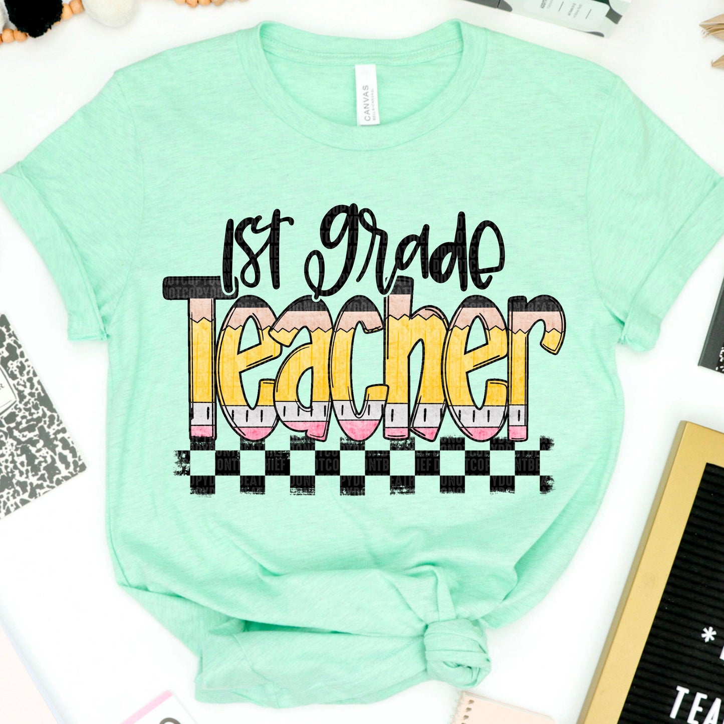 1st Grade Teacher DTF Transfer