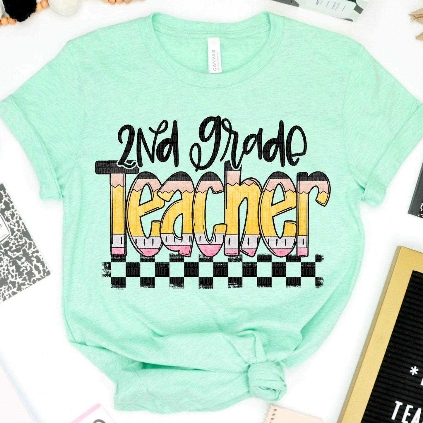 2nd Grade Teacher DTF Transfer