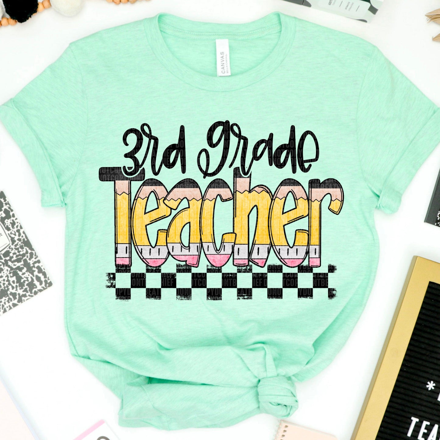 3rd Grade Teacher DTF Transfer