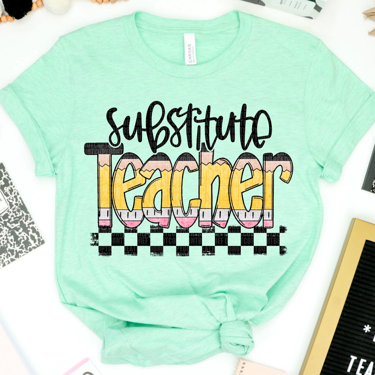 Substitute Teacher DTF Transfer