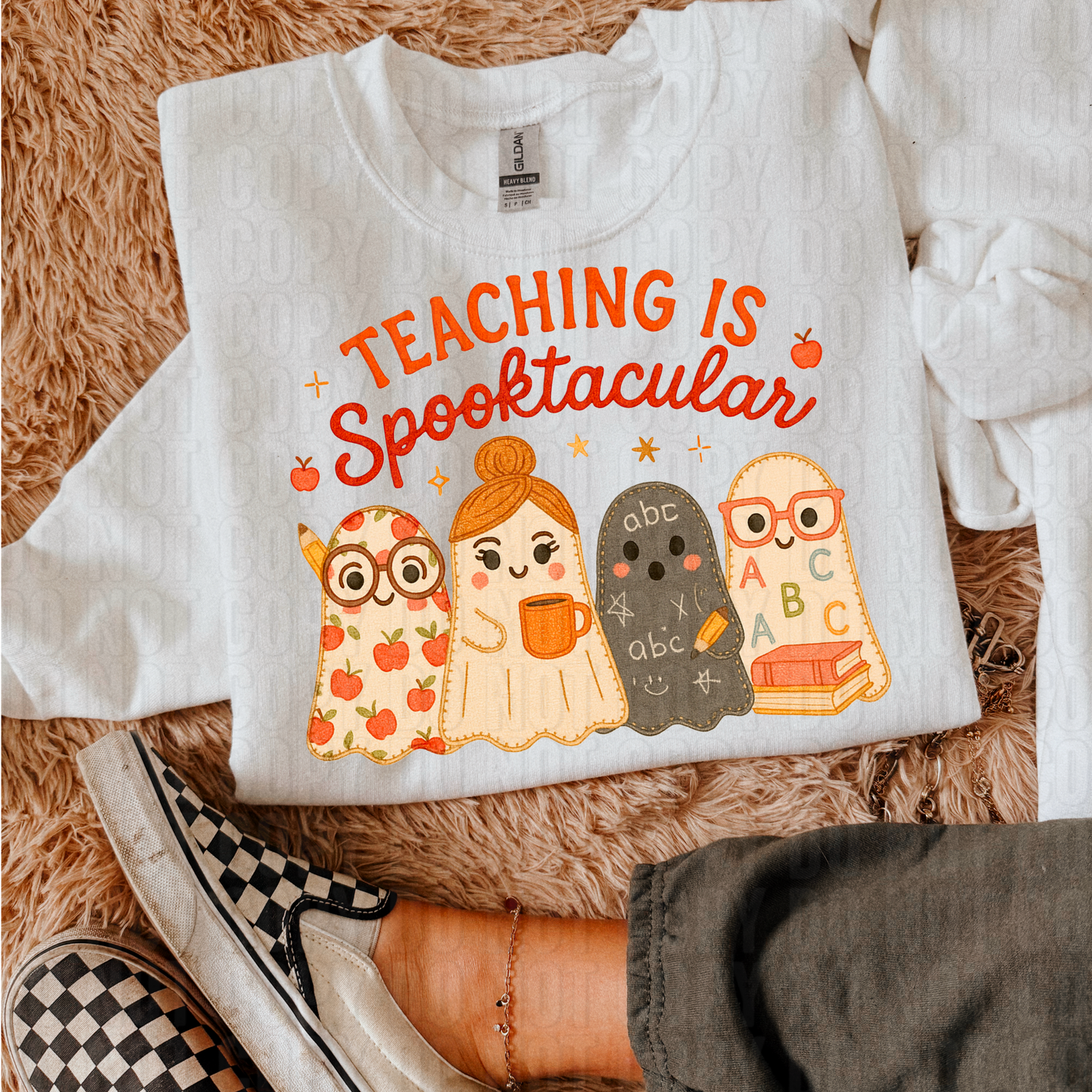 Teaching Is Spooktacular DTF Transfer