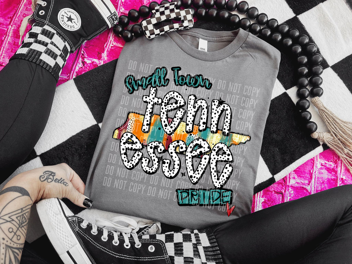 Tennessee Brushstroke State Pride DTF Transfer