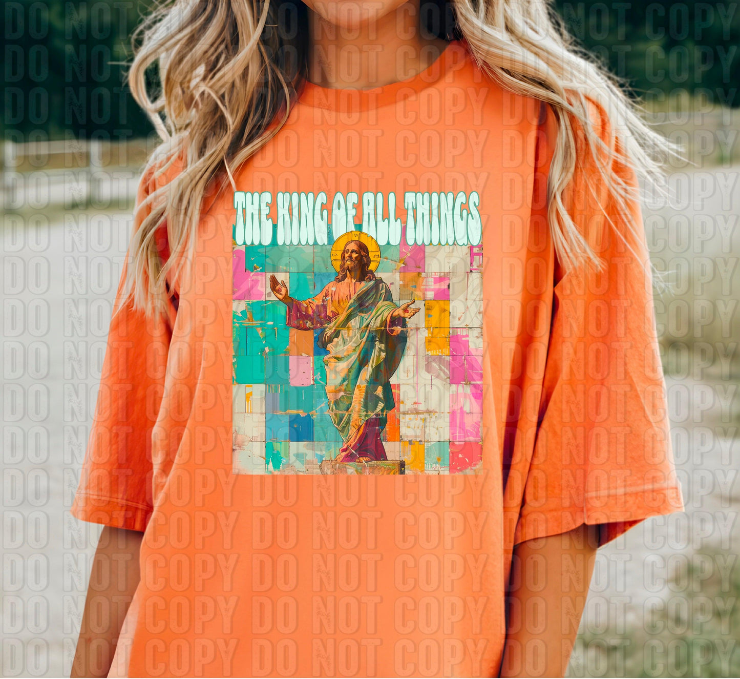 The King Of All Things DTF Transfer