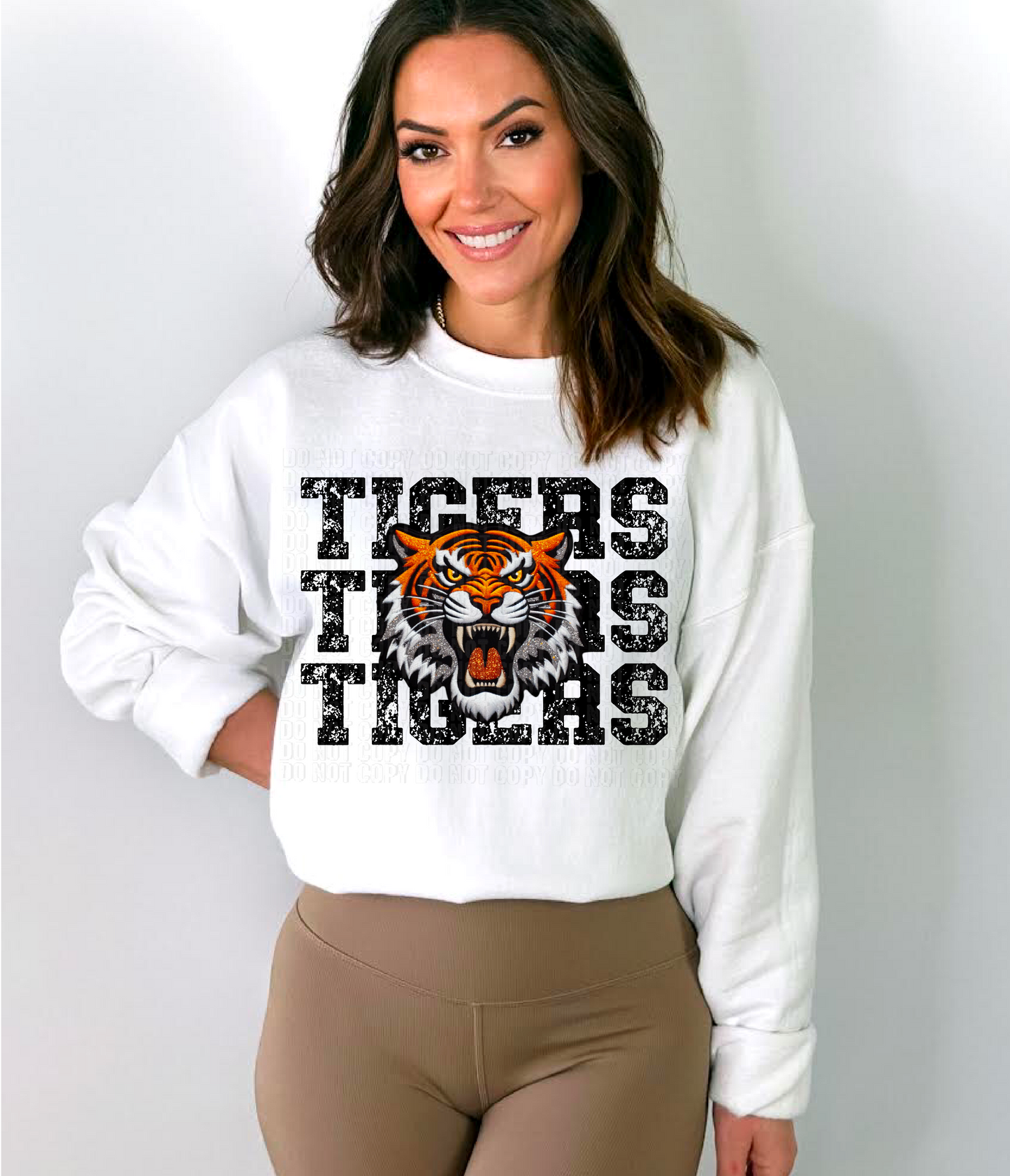 Tigers Stacked DTF Transfer