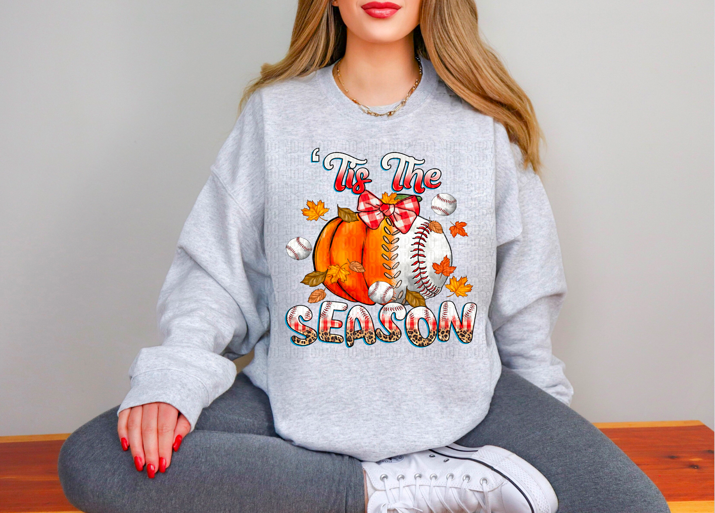 Tis The Season Baseball DTF Transfer