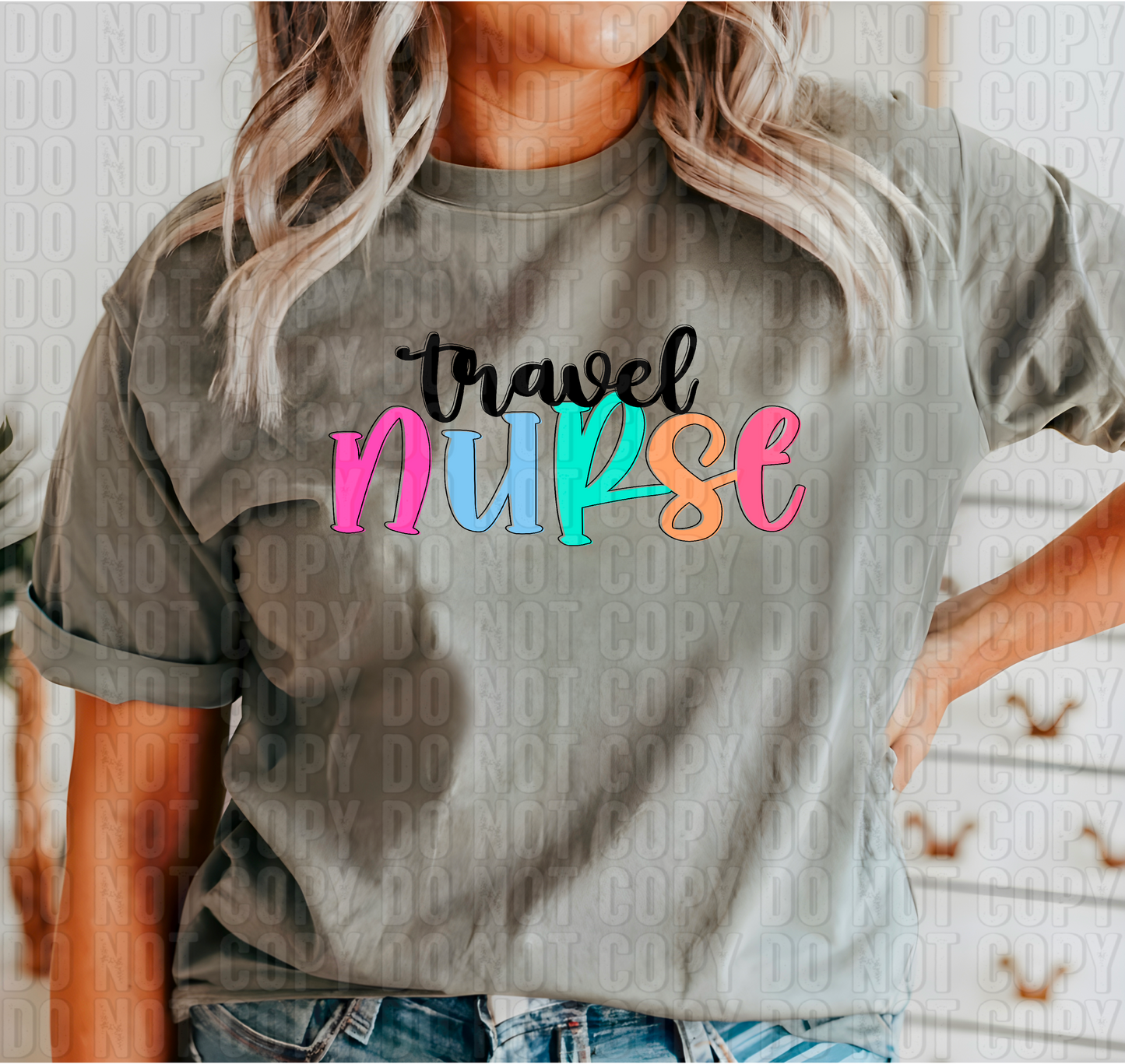 Colorful Handwritten Occupations/Names DTF Transfer