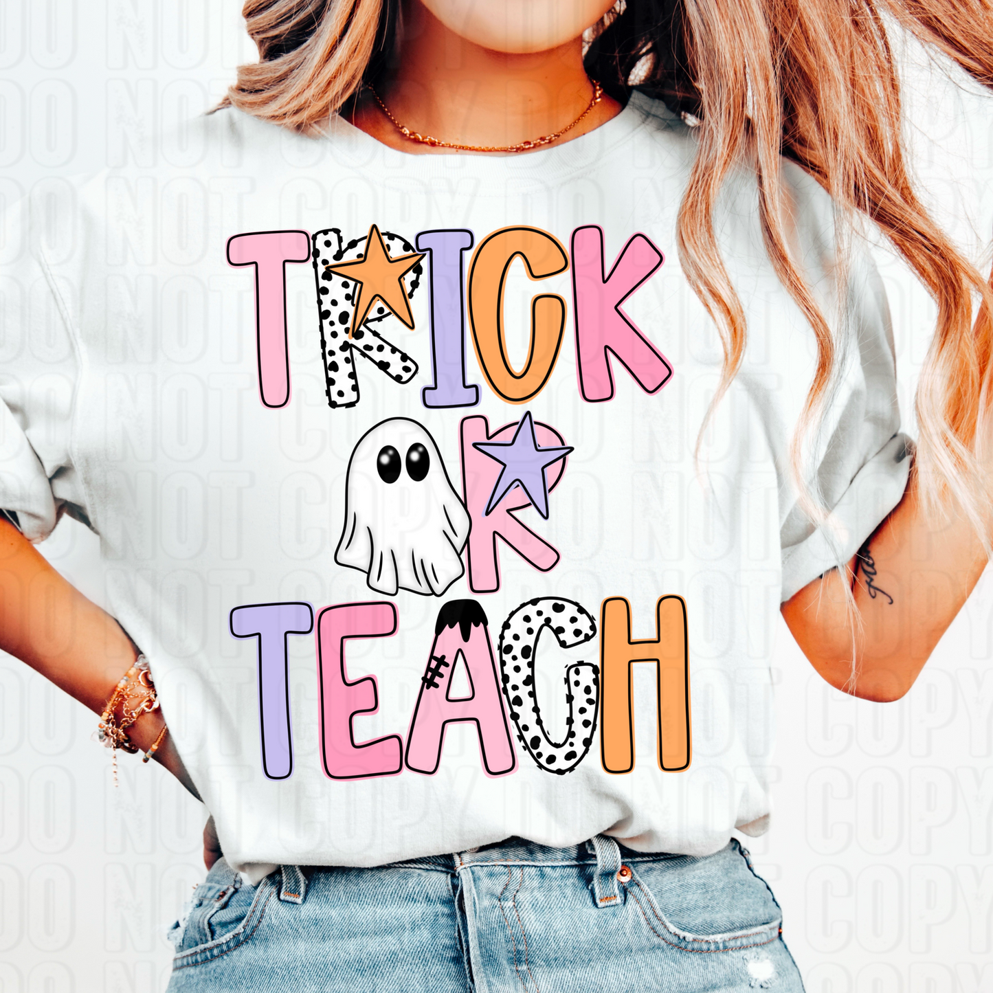 Trick Or Teach DTF Transfer