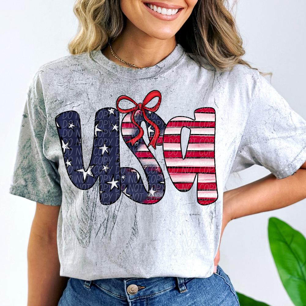USA Bow DTF Transfer