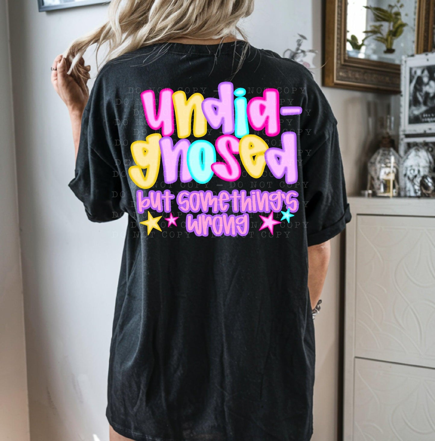 Undiagnosed Neon DTF Transfer