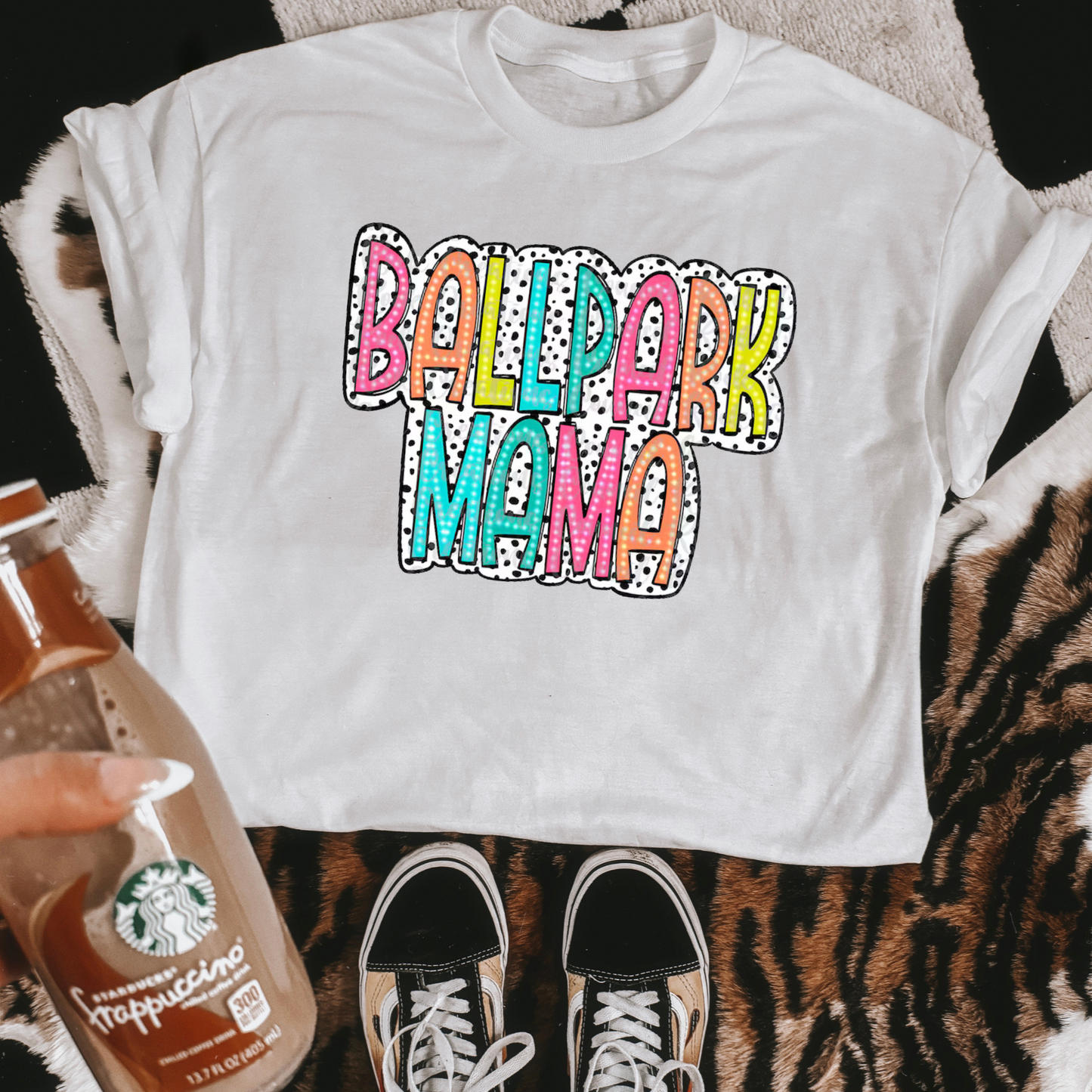 Ballpark Mama Dalmatian DTF Transfer