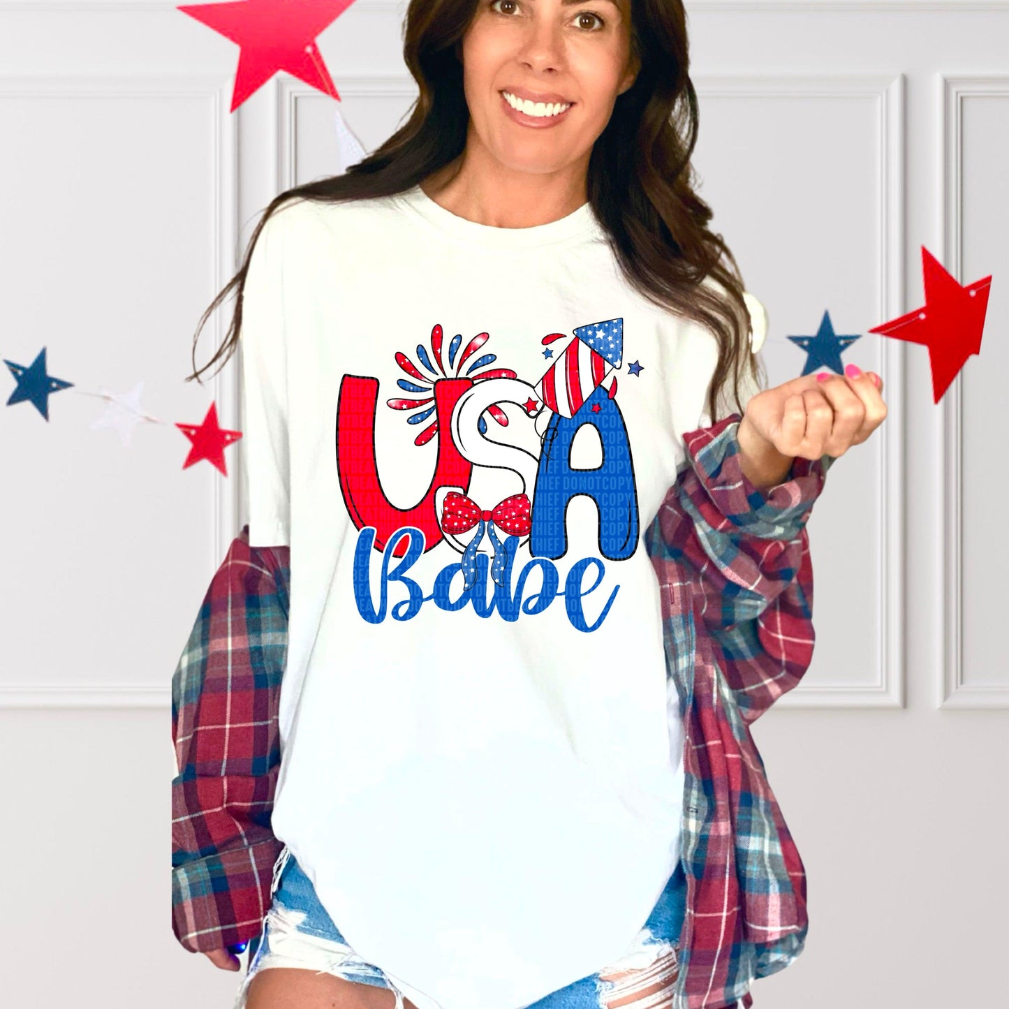 USA Babe DTF Transfer
