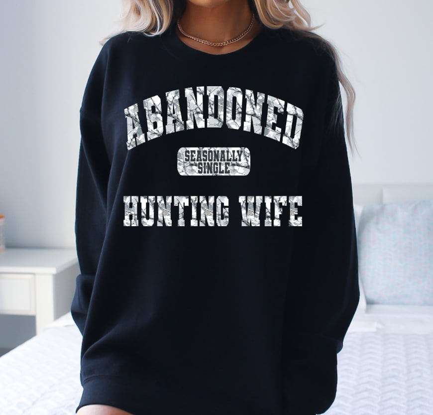 Abandoned Hunting Wife Version 3 DTF Transfer