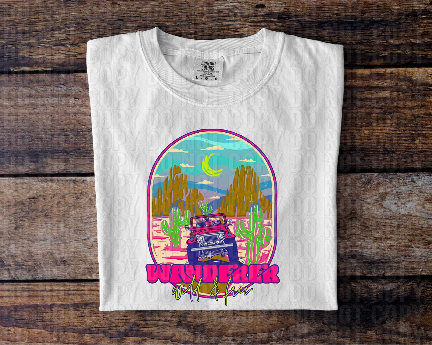 Wanderer Wild & Free DTF Transfer