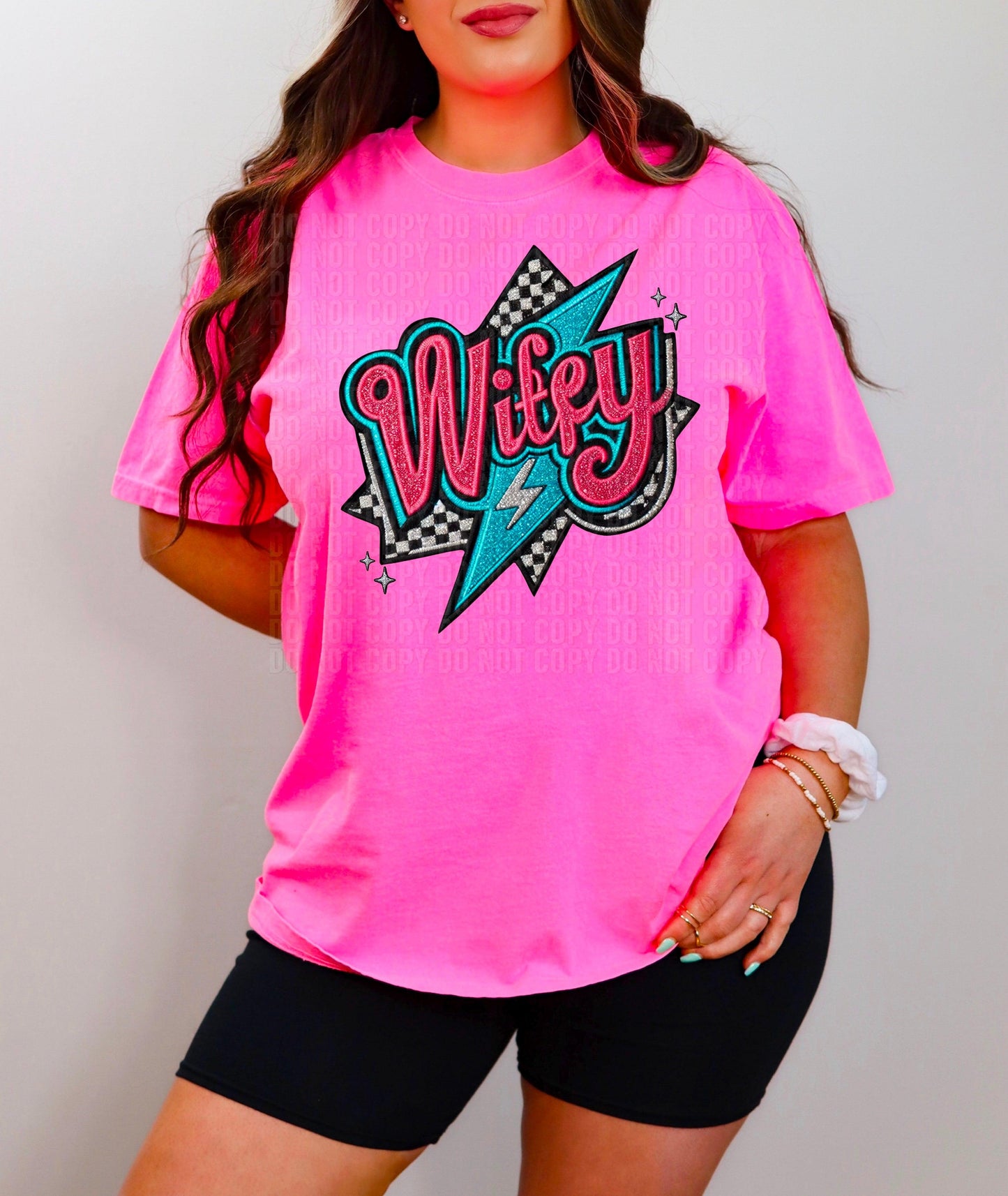 Wifey Faux Embroidery DTF Transfer