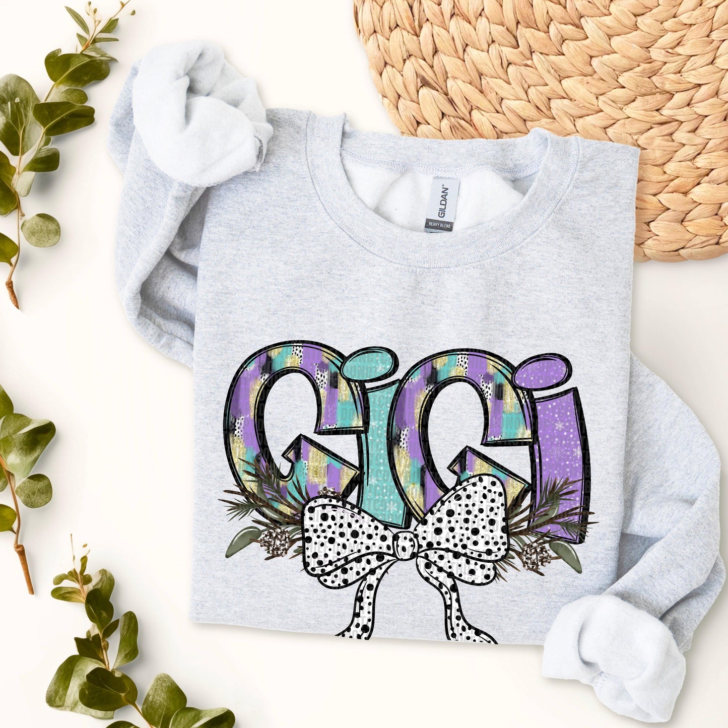 Gigi Winter Name DTF Transfer