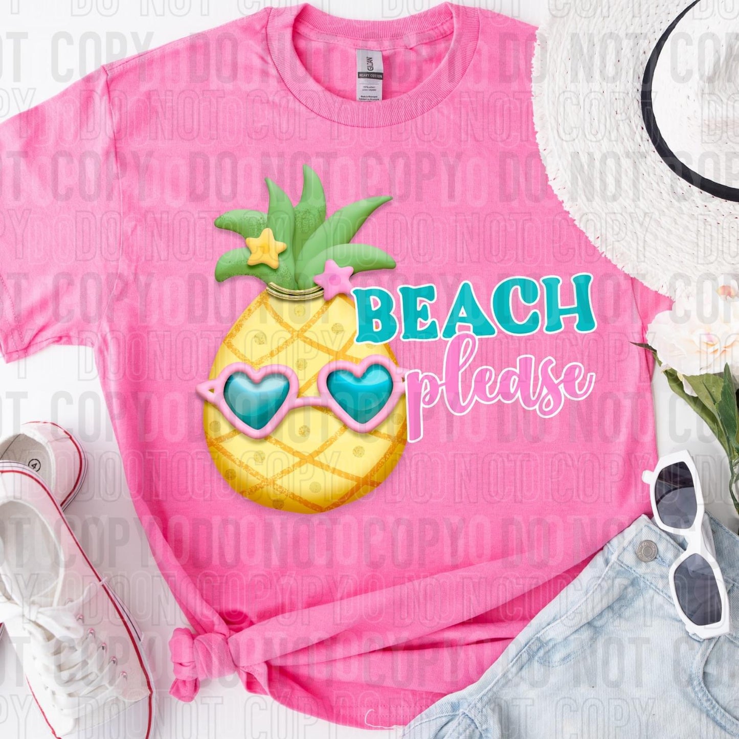 Beach Please DTF Transfer