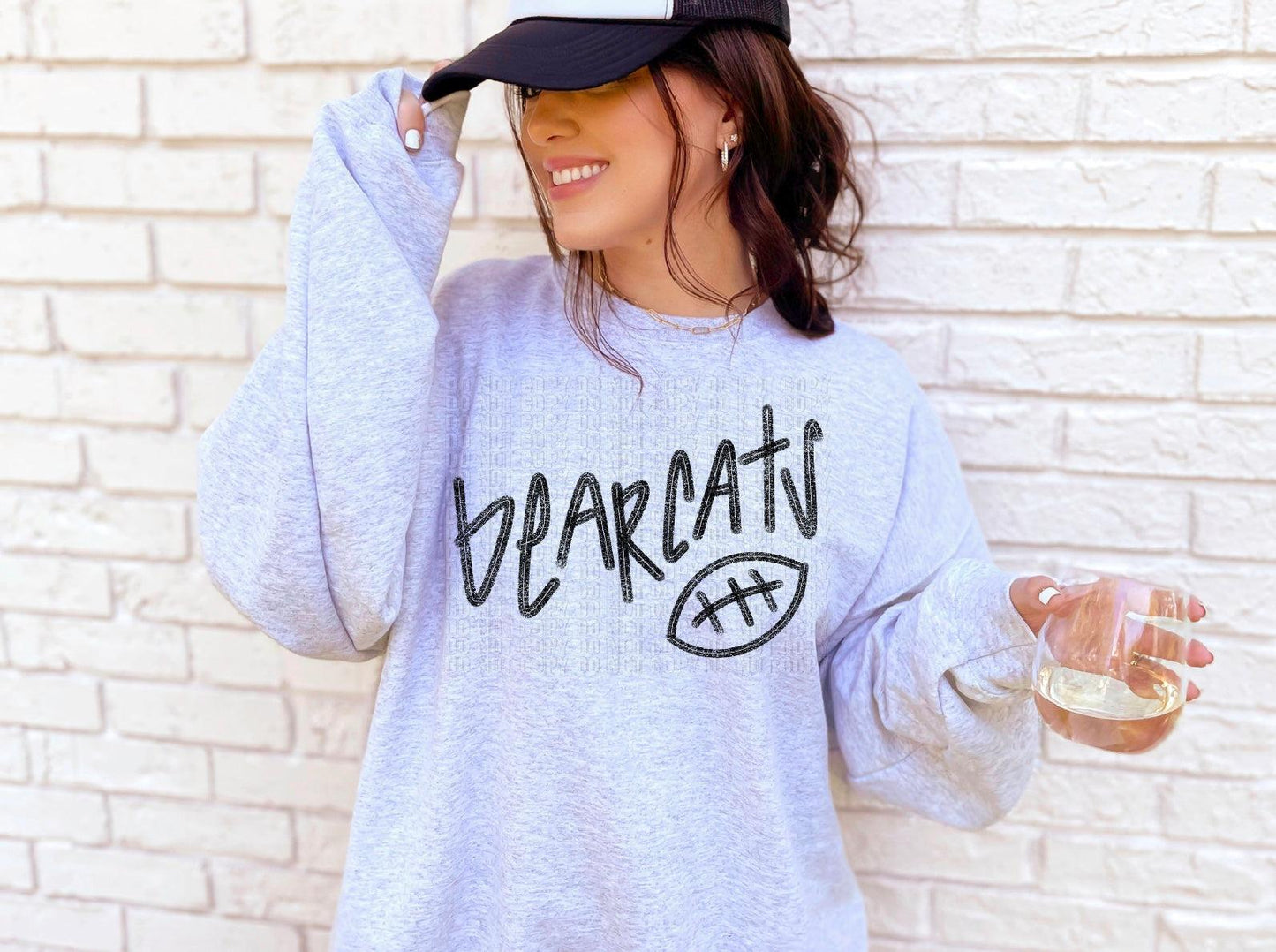 Bearcats Football Handwritten DTF Transfer