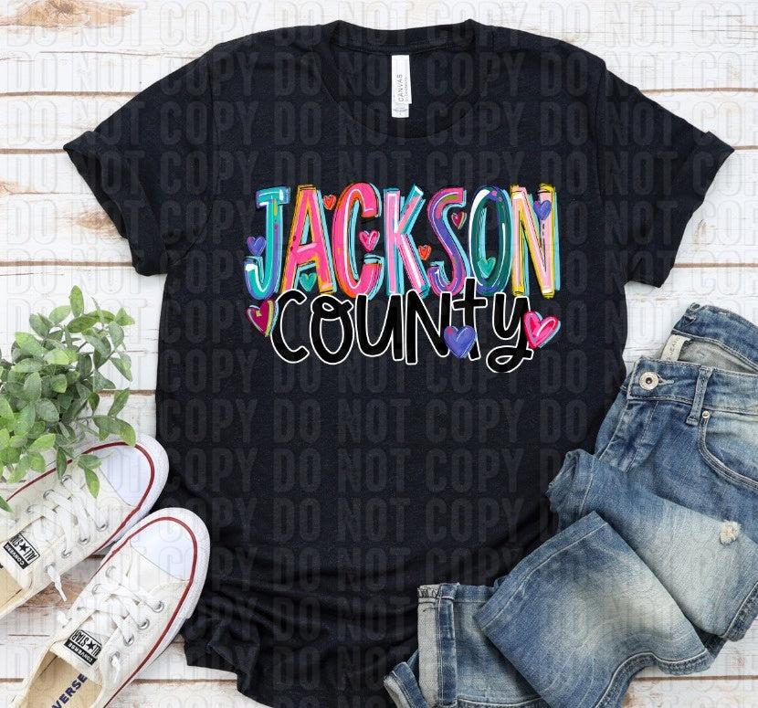 Jackson County Cheery DTF Transfer