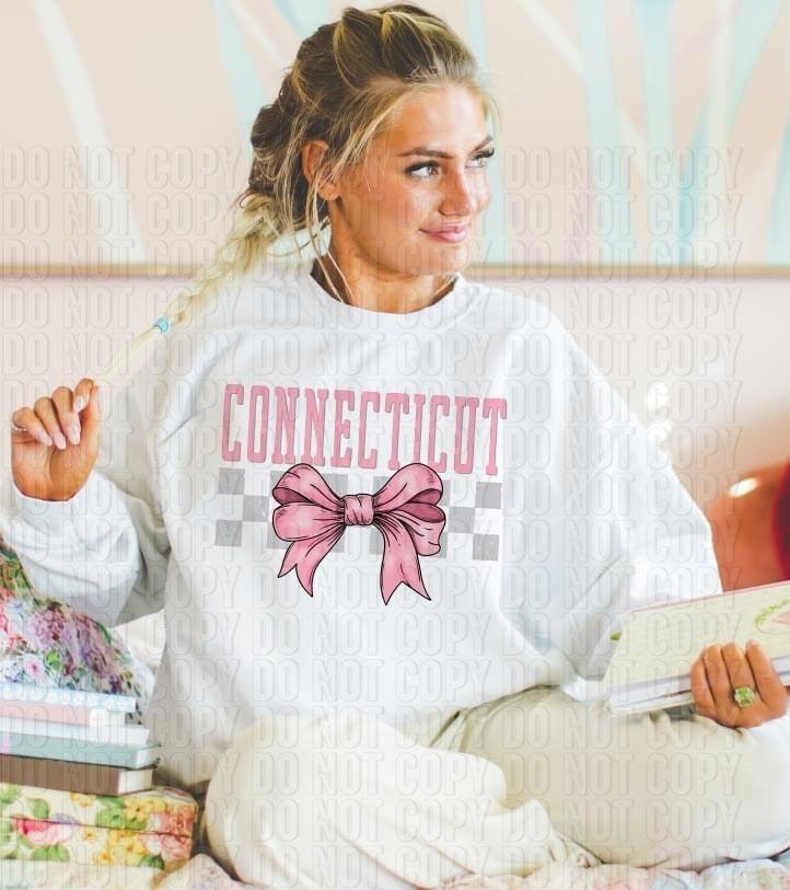Coquette Bow States DTF Transfer